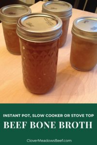 How to Make Bone Broth (Instant Pot, Slow Cooker or Stove Top) - Clover ...